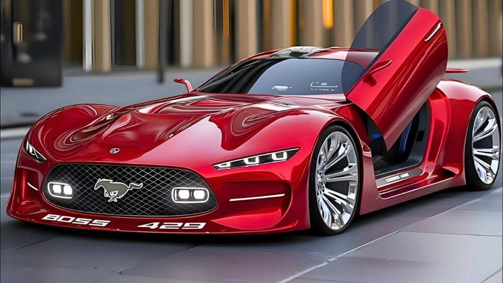 2026 Ford Mustang BOSS 429 First Look 850HP Muscle Car Power and Aggressive Design