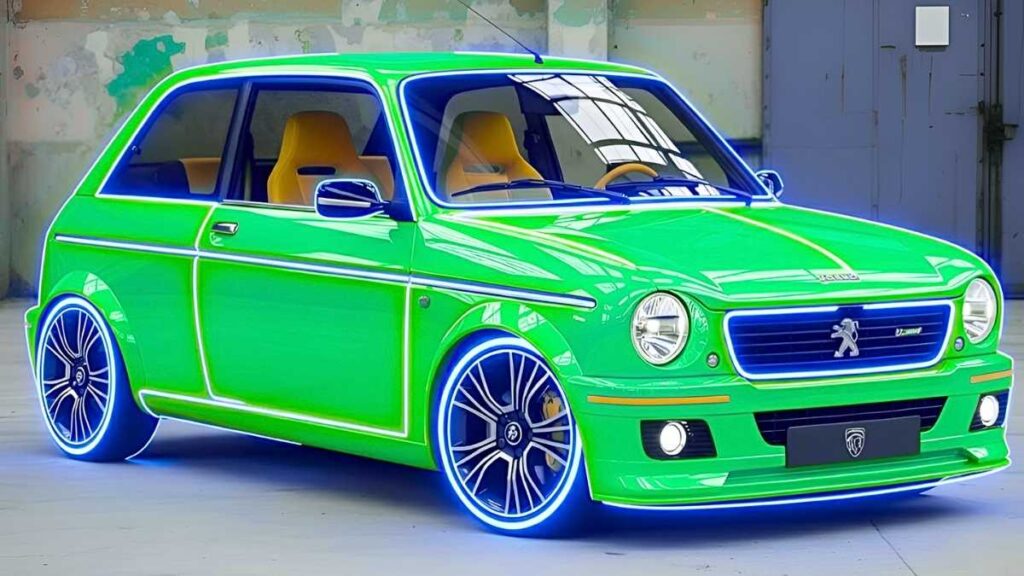 2026 Peugeot 104 ZS Retro Inspired Hatchback Returns With Modern Tech and Style