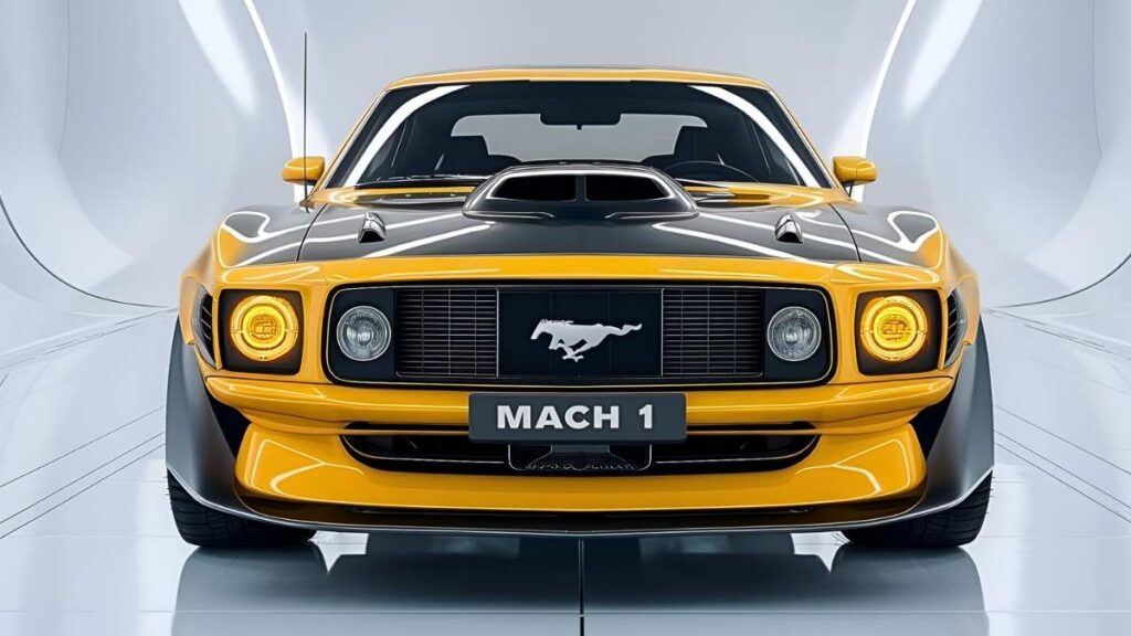 2026 All New Ford Mustang Mach 1 Powerful Engine Aggressive Design and Advanced Features